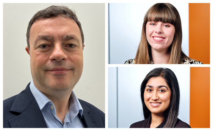 L-R: James Reeves, Mollie Kilfoyle (top) and Eisha Lal (bottom) L-R: James Reeves, Mollie Kilfoyle (top) and Eisha Lal (bottom)