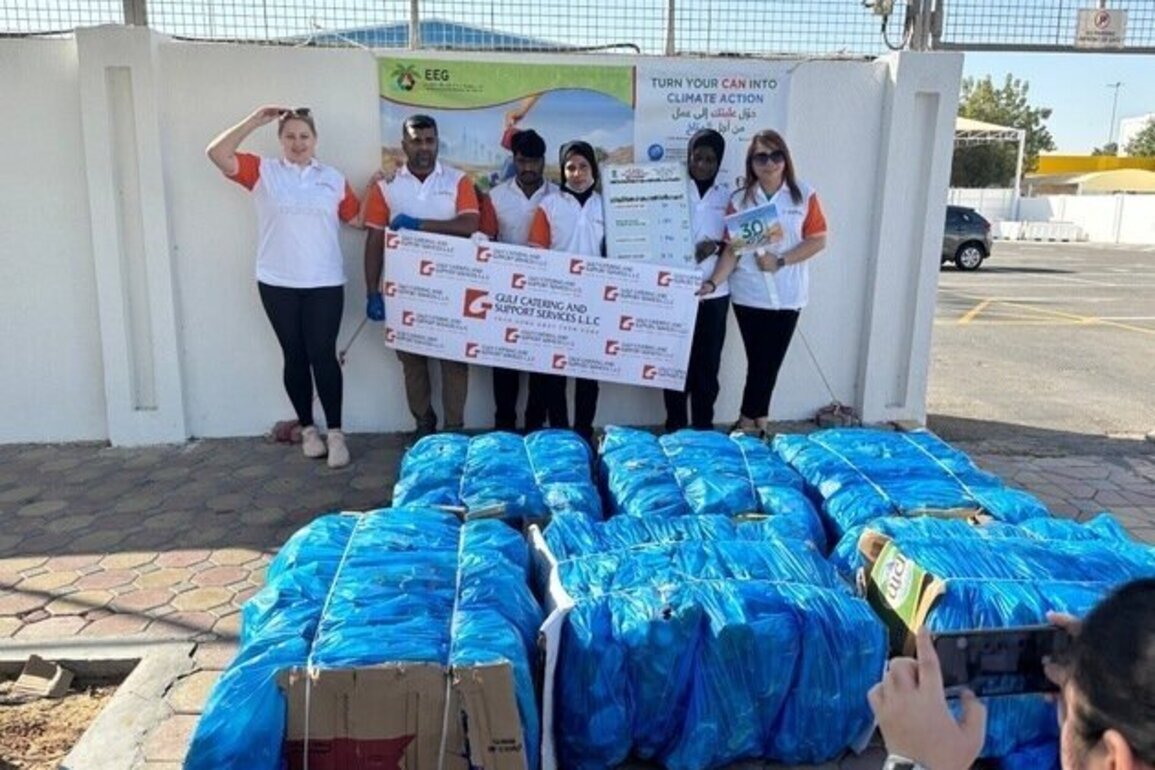 EEG collects 11,963 kg of aluminium across UAE