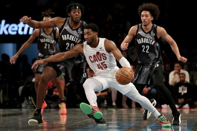 Cavaliers ride latest win streak into meeting with Nets