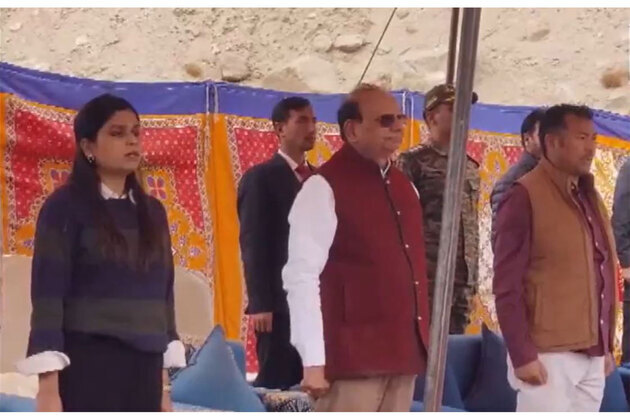 Ladakh LG Saxena inaugurates India's first rock check dam in Leh; officially launches 'Sindhu Jal Samriddhi Abhiyan'