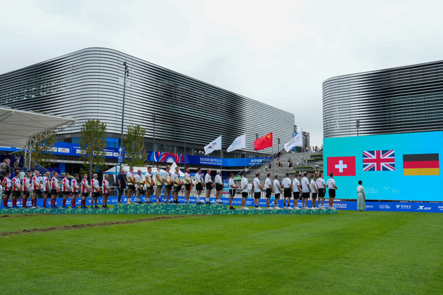 (SP)CHINA-CHENGDU-THE WORLD GAMES 2025-TUG OF WAR-MEN'S OUTDOOR 640KG-VICTORY CEREMONY (CN)