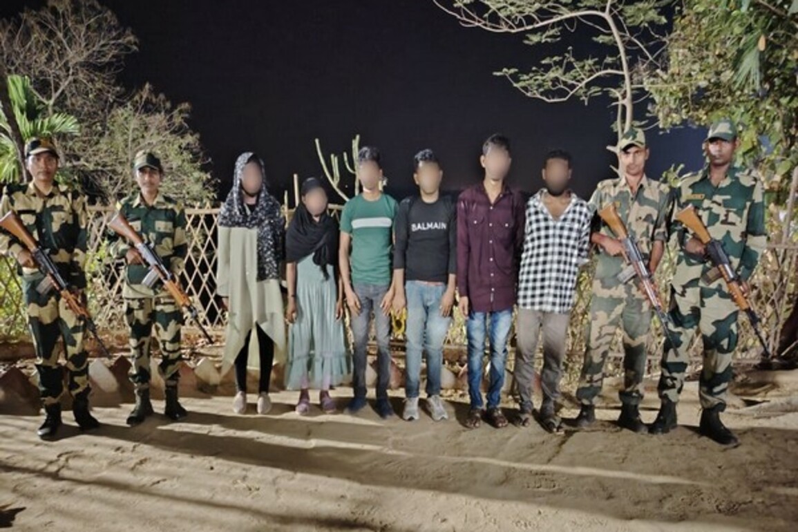 Tripura: BSF apprehends four Rohingya migrants, two Indian touts in Dharmanagar