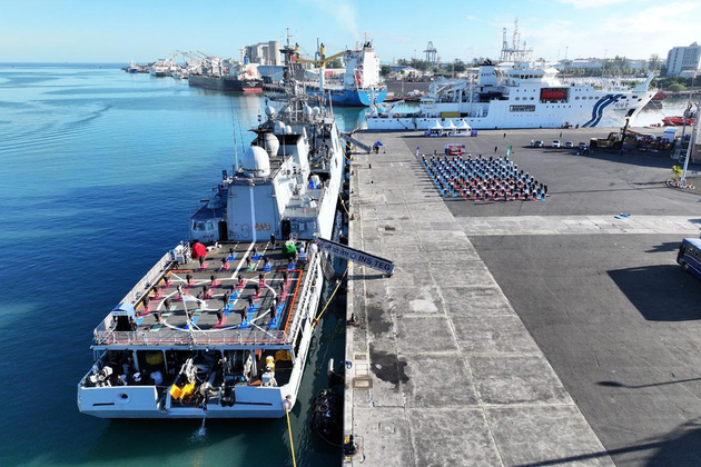 INS Teg on operational deployment to South West IOR concludes visit to Port Louis, Mauritius
