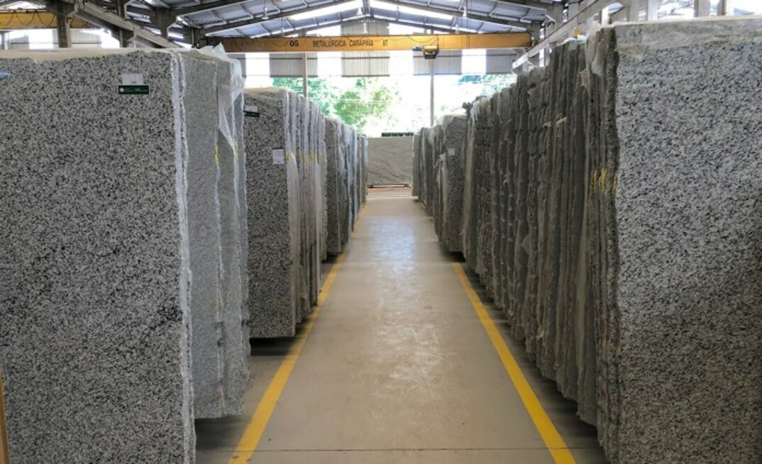 Fábricas de rochas ornamentais sofreram com queda nas exporações/divulgação