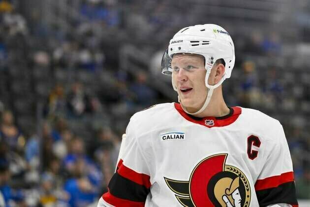 Senators F Brady Tkachuk being evaluated after early exit