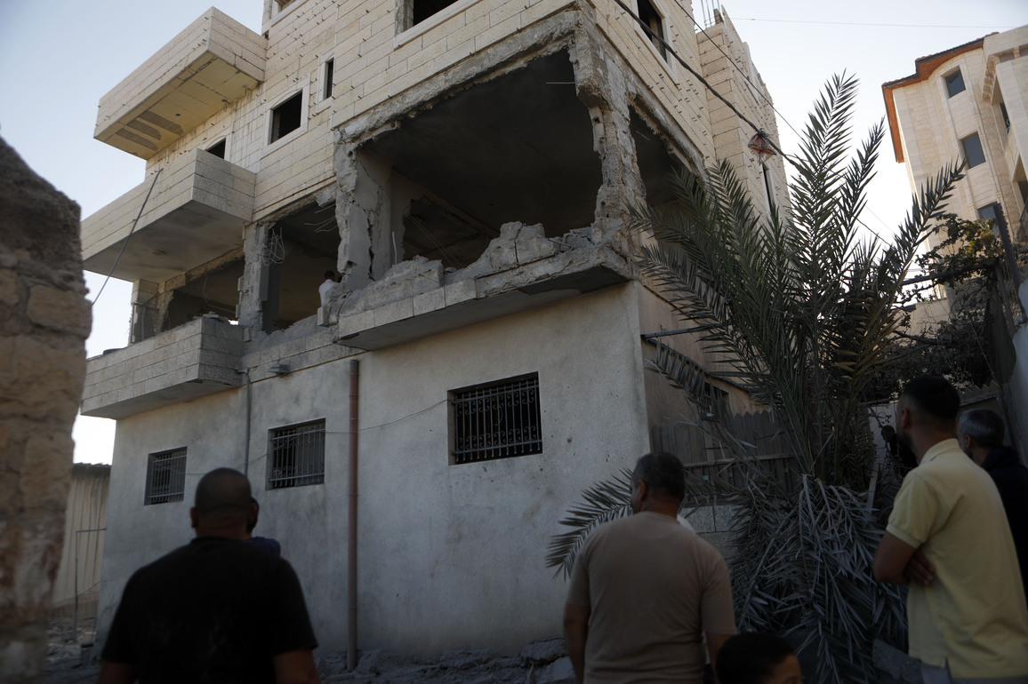 MIDEAST-WEST BANK-HEBRON-DAMAGE