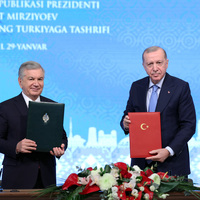 TRKIYE-ANKARA-UZBEKISTAN-PRESIDENT-VISIT