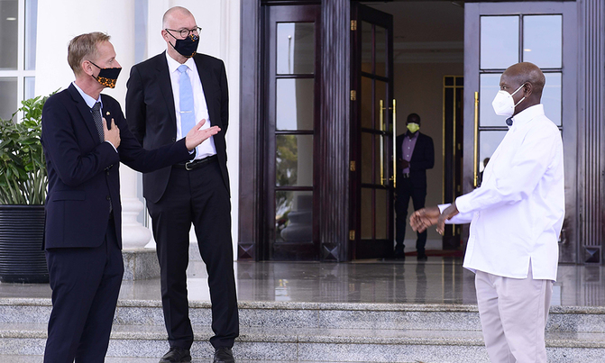 Museveni hails Denmark on Agriculture support, COVID-19 fight Museveni hails Denmark on Agriculture support, COVID-19 fight