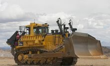 The Komatsu D375A-8.