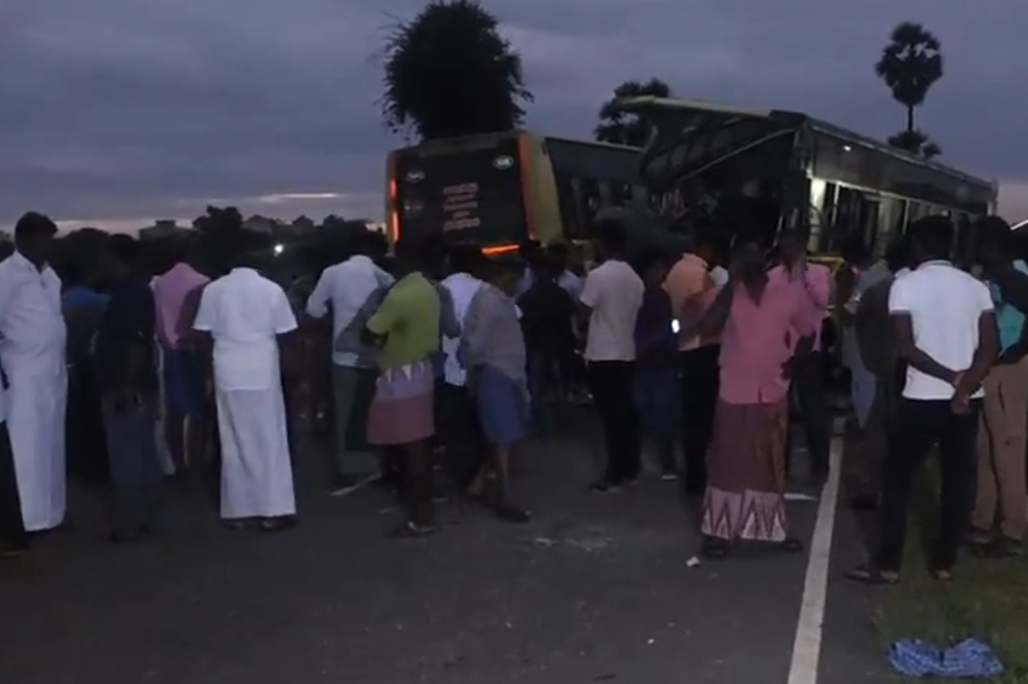 Tamil Nadu bus collision leaves 11 dead, over 20 injured