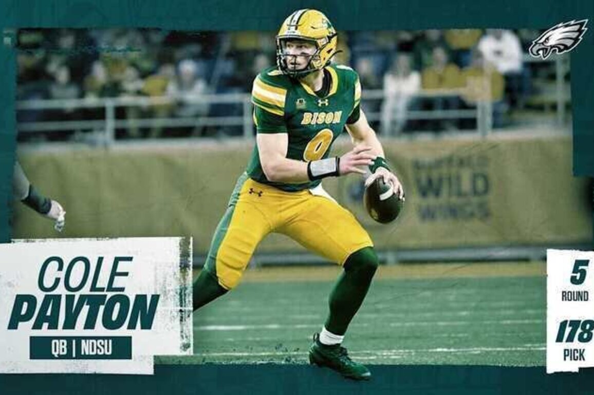 Eagles draft QB Cole Payton No. 178 overall