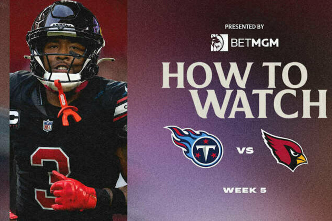 How To Watch: Titans vs. Cardinals, Week 5