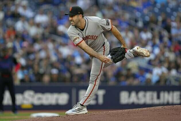 Giants, winless Justin Verlander chase series victory vs. Braves