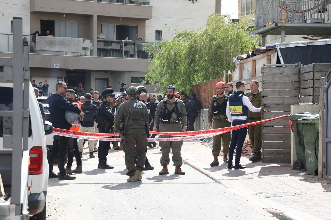 ISRAEL-BNEI BRAK-MISSILE ATTACKS-AFTERMATH