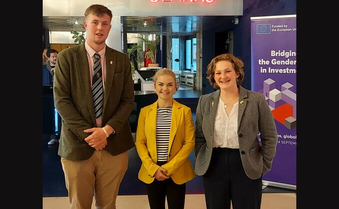 (From left to right: Daniel Boomer, Zoe Legg, and Darcy Johnson) "Talking about mental health, breaking down the stigma and highlighting resources for farmers is the only way we are going to tackle this increasing issue."