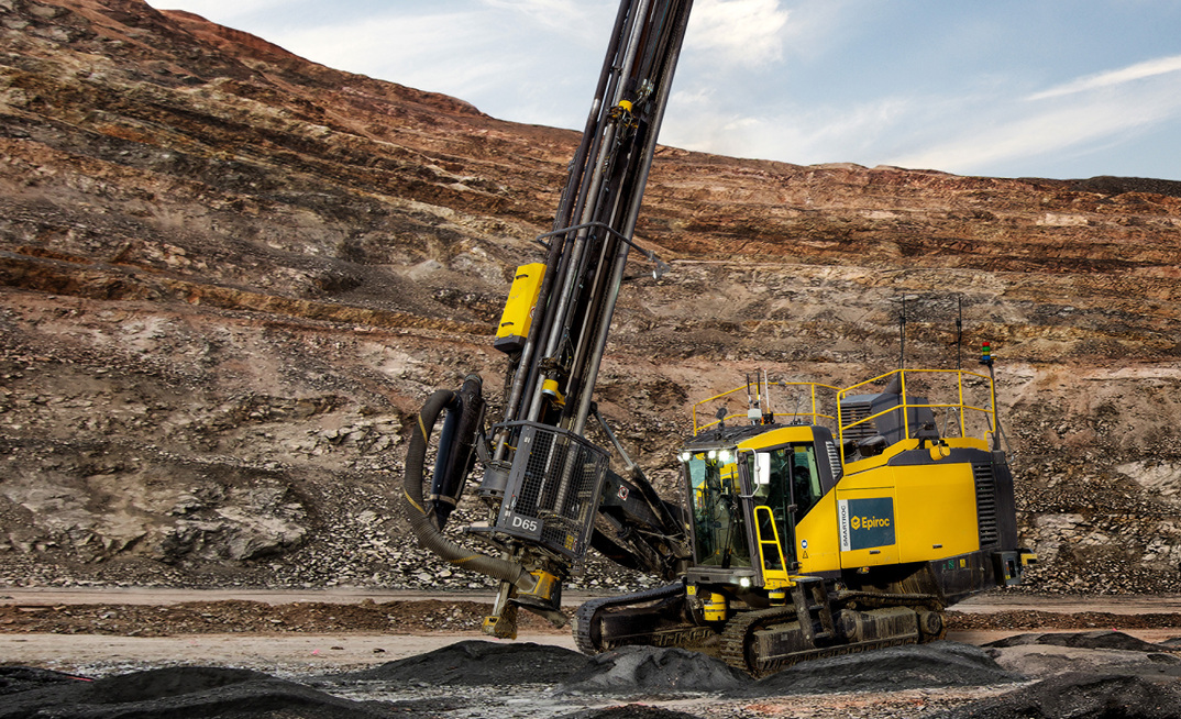 Epiroc's SmartROC D65 autonomous has been deployed at Luck Stone
