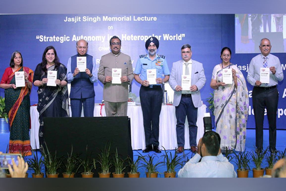 CAPSS India organises annual lecture honouring founder DG Air Commodore Jasjit Singh; Ram Madhav delivers keynote on strategic autonomy