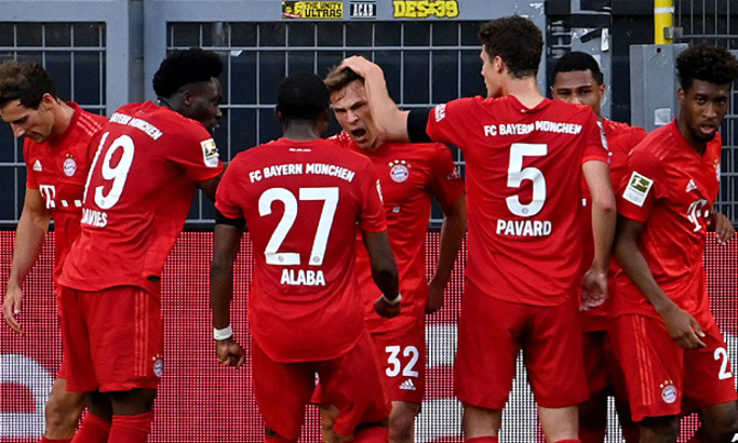 Bayern beat Dortmund to open up seven-point gap Bayern beat Dortmund to open up seven-point gap