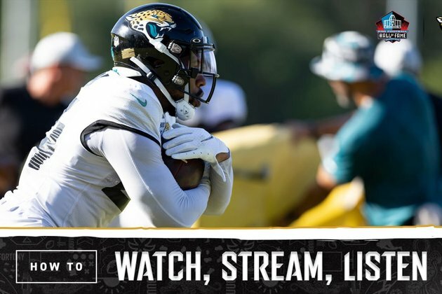 How to Watch, Stream & Listen: Hall of Fame Game vs. Raiders