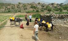  Farming irrigation in Yemen