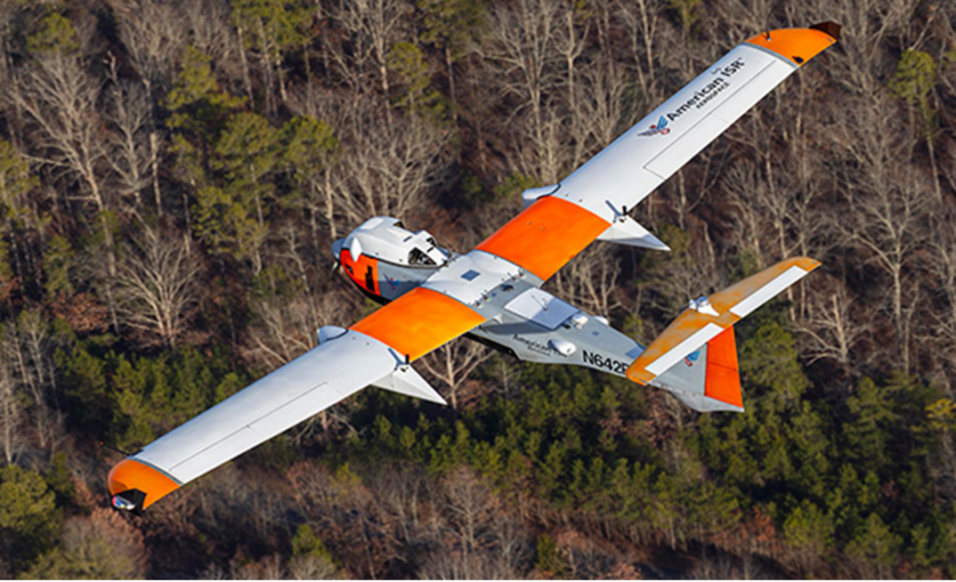 Drones are remotely monitoring oil and gas pipelines. Image provided by Chevron. 
