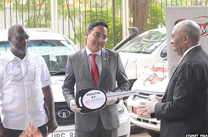 he pickups were delivered by mit achdeva the chief sales executive of uparelia oundation