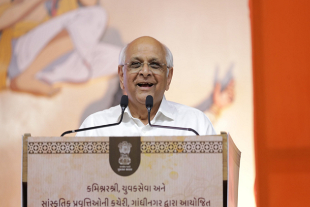 Gujarat CM unveils 12 development projects worth Rs 696 crore