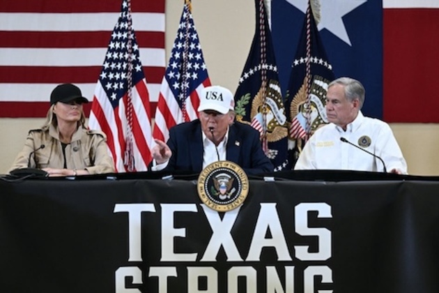 Trump Calls CBS Texas Reporter &#39;Evil Person&#39; For Asking About Flood Warning Alerts