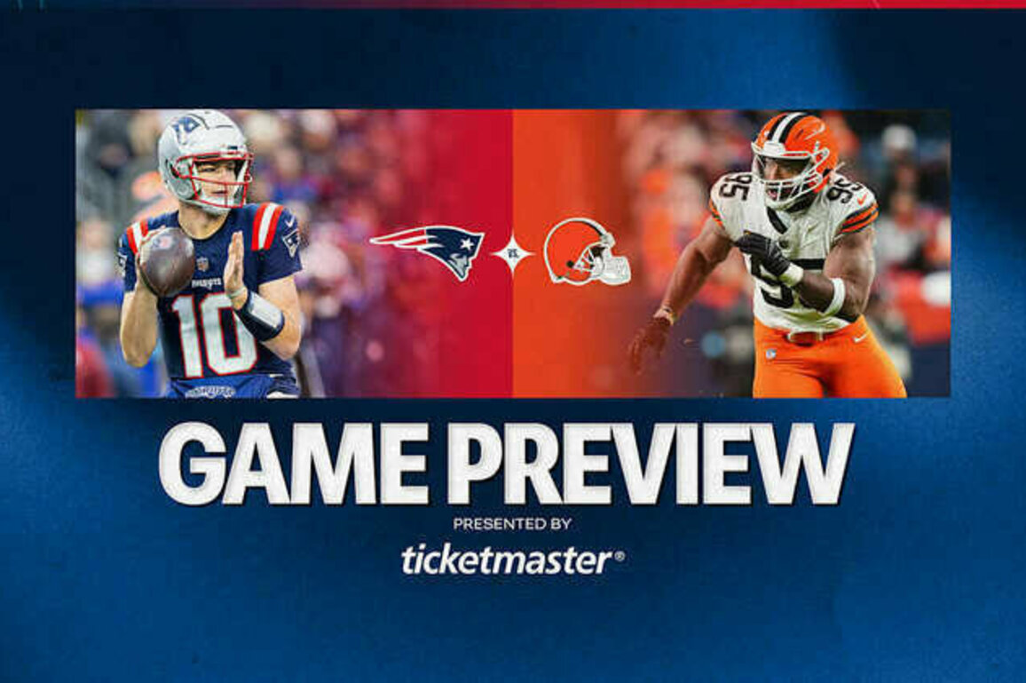 Game Preview: Patriots vs. Browns