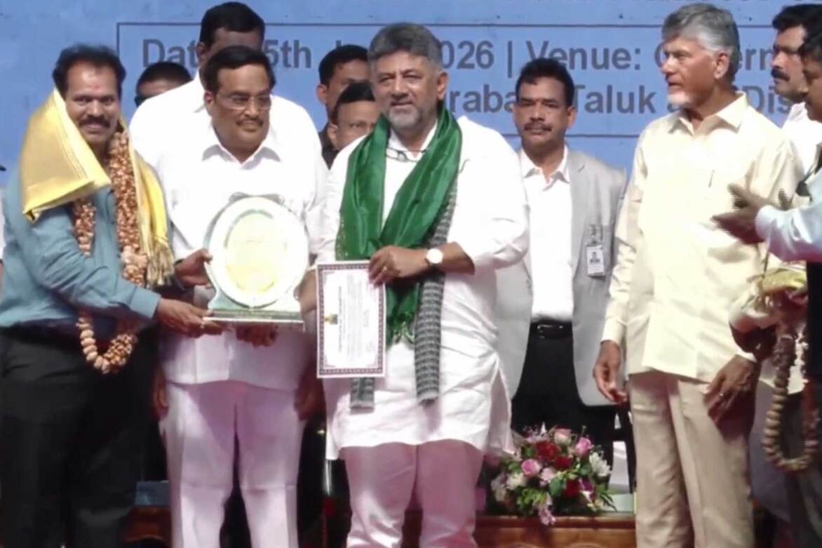 New gates of Tungabhadra Reservoir inaugurated; CMs of Karnataka, Telangana, Andhra attend