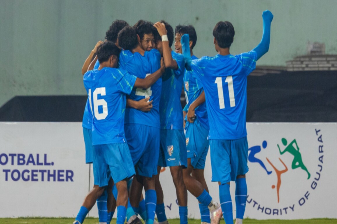 Gangte's hat-trick fires India to a comeback win against Chinese Taipei in AFC U17 Asian Cup Qualifiers