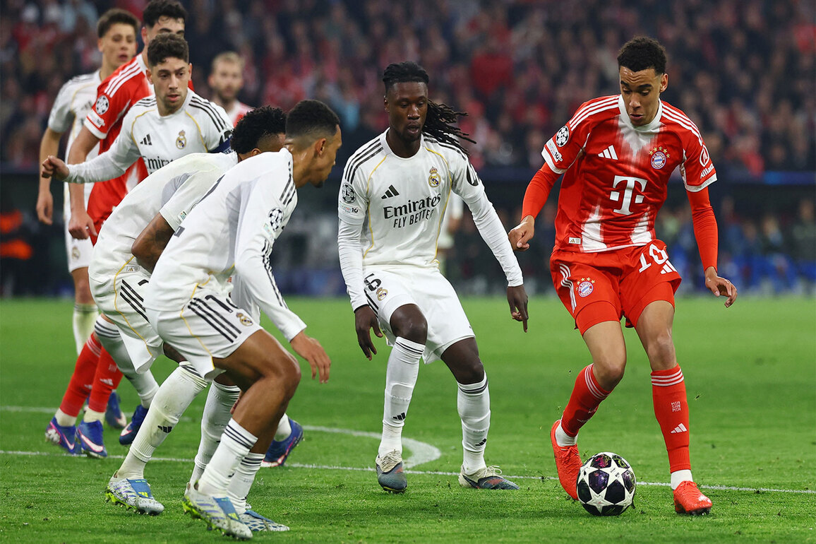 Bayern Munich outgun Real Madrid in seven-goal thriller, storm into UCL semi-finals