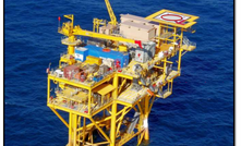 Byron's newly acquired and refurbished platform will be used to develop the well should the company make a commercial discovery. Image obtained: Byron Energy.