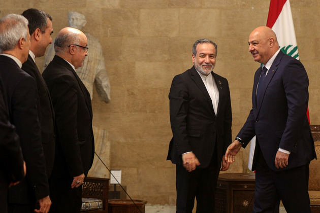 LEBANON-BEIRUT-IRANIAN FM-VISIT