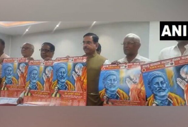 Union Minister Pralhad Joshi releases calendar that depicts PM Modi bowing to Chhatrapati Shivaji Maharaj