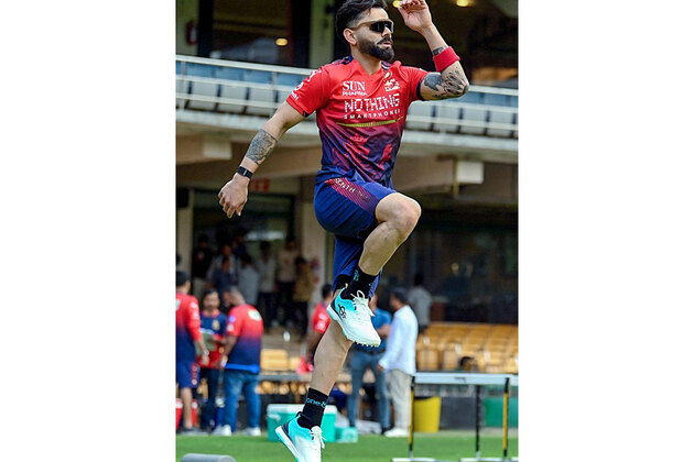 Virat Kohli gets new full sleeve tattoo with lotus element ahead of IPL 2026
