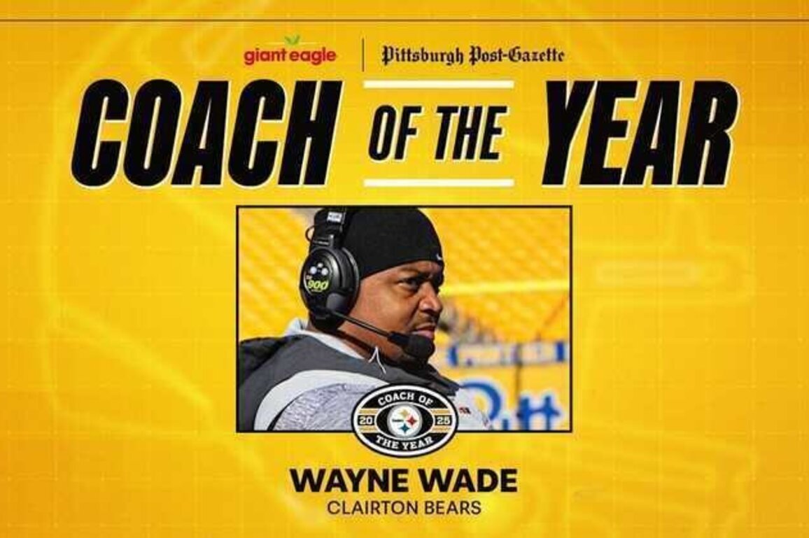 Steelers honor 2025 High School Coach of the Year