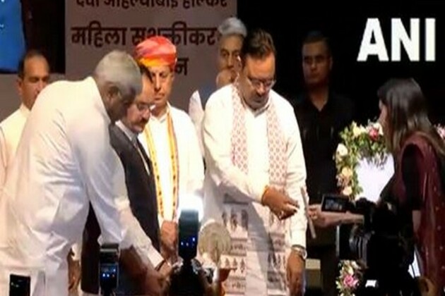 JP Nadda, Rajasthan CM Sharma attend 'Women Empowerment Conference' in Jaipur