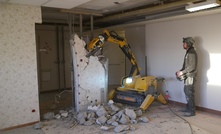 The Brokk 60 II in action