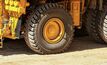 A Komatsu 930E with Frontrunner AHS being loaded by a Komatsu shovel. Photo courtesy Komatsu