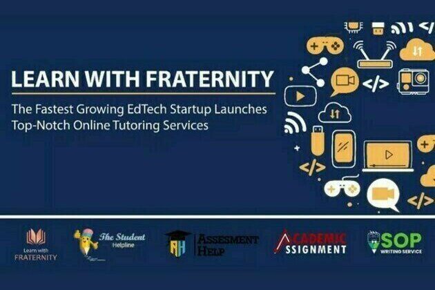 Learn With Fraternity-The fastest growing edtech startup launches top-notch online tutoring services