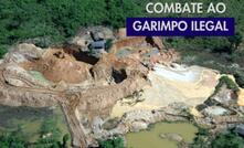 Operação de garimpo ilega no rio Cauaburi, no AM/Divulgaçãoo 