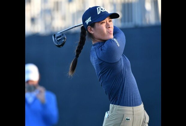 France's Celine Boutier up early in Olympics women's golf