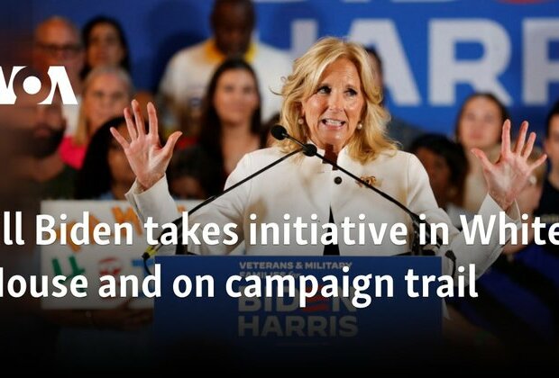 Jill Biden takes initiative in White House and on campaign trail