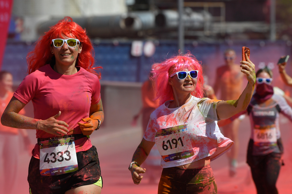 (SP)RUSSIA-MOSCOW-COLOR RUN