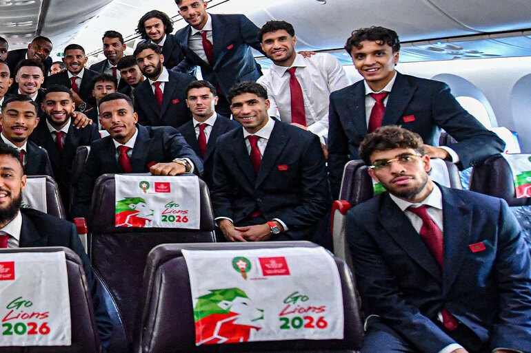 Morocco team arrives in US ahead of FIFA World Cup campaign
