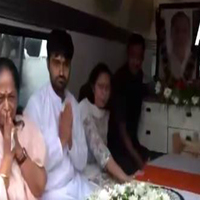 Former Gujarat CM Vijay Rupani's mortal remains arrive in Rajkot for final rites following Air India crash