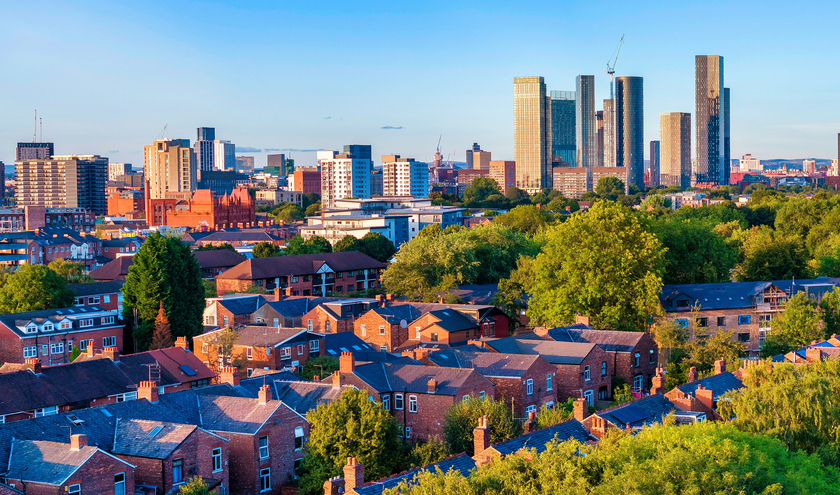 Greater Manchester cityscape  © Bardhok Ndoji / Shutterstock   