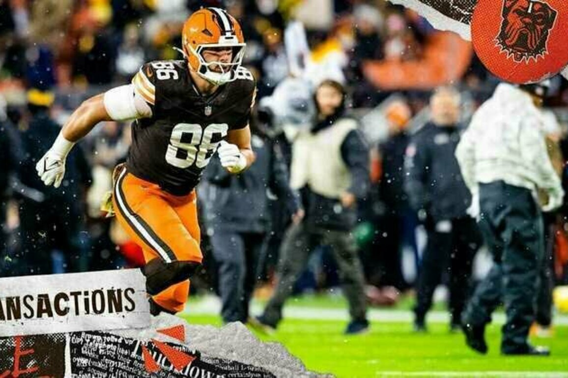 Blake Whiteheart signs tender with the Browns