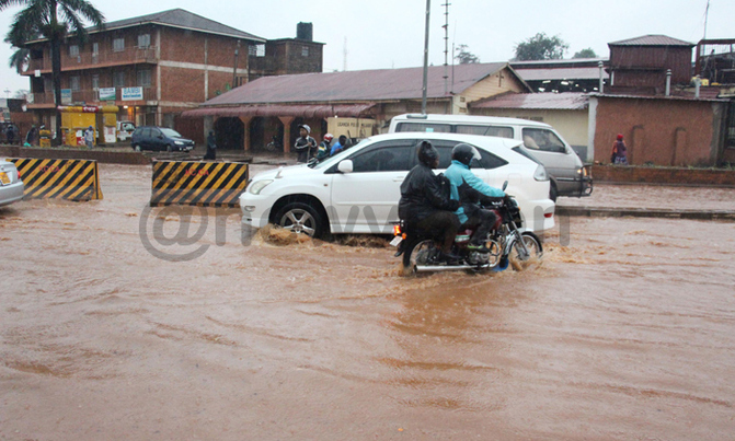 Heavy rains batter parts of Kampala Heavy rains batter parts of Kampala